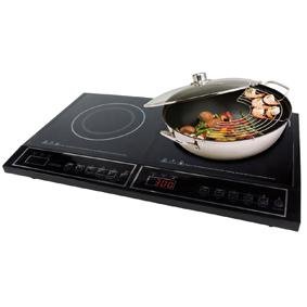 Preisvergleich Produktbild König HA-INDUC-21, Induktionskochfeld, Farbe Schwarz