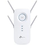 TP-Link RE650 AC2600 Universal Dual Band Range Extender, Broadband/Wi-Fi Extender, Wi-Fi Booster/Hotspot with 1 Gigabit Port and 4 External Antennas, Built-In Access Point Mode, UK Plug