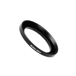 Fotodiox Metal Step Up Ring Filter Adapter, Anodized Black Aluminum 40.5mm-49mm 40.5-49 mm