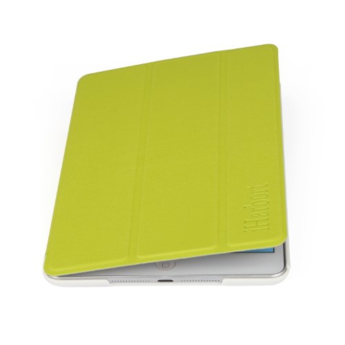iHarbort® iPad mini Retina/ iPad mini 3/2/1 Hülle – Premium PU Leder Tasche Hülle Etui Schutzhülle Ständer für iPad mini 3/2/1, mit Schlaf / Wach-up-Funktion (iPad mini 3/2/1, grün) - 5