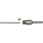 Troy T 27457 Sds Plus Adapter And Centering Drill Bit Set, 110 Mm