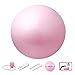 Produktbild LVAB Gymnastikbälle Yogaball, Explosionssichere Gewichtverlustübung Schwangeren Üben 55CM/65CM/75CM-Eignungsball Um Luftpumpe Zu Senden (Farbe : Pink, größe : 65cm)