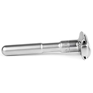QSHAVE Adjustable Double Edge Classic Safety Razor with Razor Stand, 1 Razor & 1 Stand - Image 8