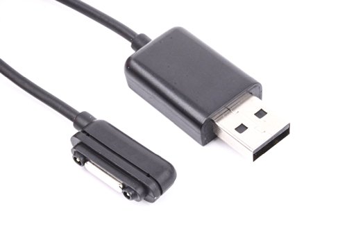 Magnet USB Ladekabel für Sony Xperia Z3 Smartphone , Sony Xperia Z3 Tablet , Sony Xperia Z2 Smartphone , Sony Xperia Z2 Tablet, Sony Xperia Z1 Smartphone , Sony Xperia Z Ultra XL39h , Sony Xperia Z1 Mini, Sony Xperia Z2 Mini - USB 2.0 Anschluss Adapter Anschluss Stecker Verbindung OTG ConnectionKit
