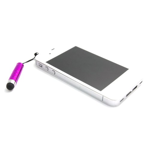 Beiuns 8 X 1 in 1 Set mini mehrfarbig kapazitiver Eingabestift Stylus Touchpen Touchscreen / Display – Stift Touch Pen Touchstift mit Softball Spitze 3,5mm Staubschutz für alle Smartphone Phone Handy PDA Tablet Tab PC – Apple iPhone 3GS 4 4S 5 5S 5C / iPad 2 3 4 Air mini / iPod iTouch – Samsung Galaxy Serie S2 S3 S4 / Mega / Note 2 3 / Tab Serie Samsung Galaxy Tab 2 P5100 P5110 P7500 P7510 P7501 P7511 P7100 P7300 P7310 P1000 P1010 P3100 P3110 – SONY Xperia Serie i1 Honami Xperia M UL Xperia Z Ultra – LG Optimus – HTC ONE M4 M7 Butterfly – BlackBerry Playbook – ASUS Transformer Eee Pad TF300 – Acer Iconia B1 A510 A511 A700 mit System iOS, Andriod, Windows Phone usw. in 8 Farbe - 4