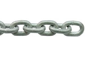 LALIZAS Heavy Duty Industrial Hot Dipped Galvanised Security Chain 8mm