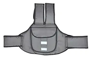 Crawl?in Kids Adjustable Safety Harness Belt for Kids/Babies Vehicle Motorcycle Ride Strap for Two Wheeler- Grey