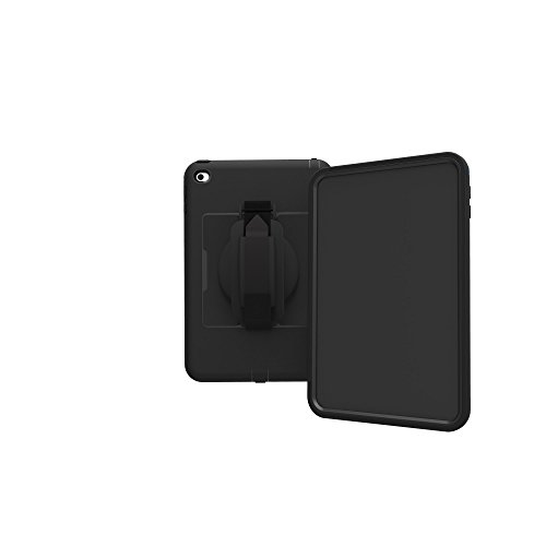 Incipio Capture Rugged Case für Apple iPad mini 4 – extrem robuste Schutzhülle [Austauschbare Rückplatten | Handschlaufe | Standfunktion | Stoßfest] – IPD-283-BLK - 2