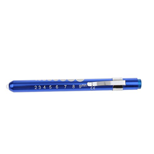 Tragbare Mini-Stift Licht LED-Taschenlampe Tasche Medizinische Taschenlampe – Hellblau - 3