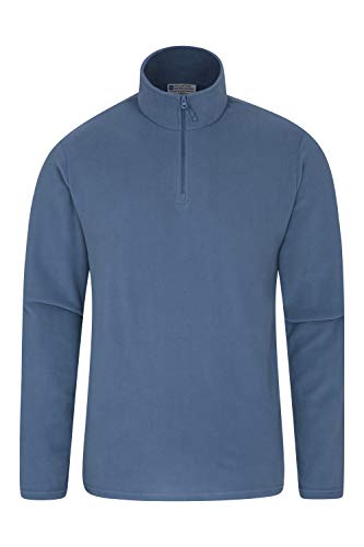 Mountain Warehouse Polaire Hommes Camber - Légère, Veste Respirante, séchage Rapide, Anti-Boulochage, Ventilation supplémentaire - Parfaite pour Marcher