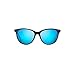 Produktbild Maui Jim B782-03S 03S Blau / Schwarz/ Gestreift Cathedrals Round Sunglasses Polarised Lens Category 3 Lens Mirrored Size 52mm