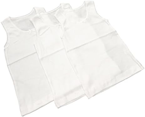 **Back to School** 6 Pack of Girls 100% Cotton Warm Vests/Available in Ages 1 up to 13 Years