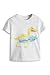 ESPRIT Baby-Boys Surf Dino T-Shirt, White, 12-18 Months (Manufacturer Size:86)