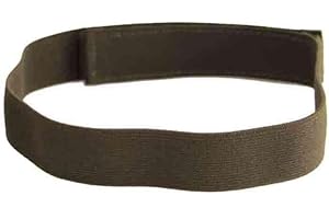 BAUM-M GMBH BW Hosengummi mit Klettverschluss (1 Paar) Farbe: Oliv Bundeswehr zum Fixieren der Hosenbeine