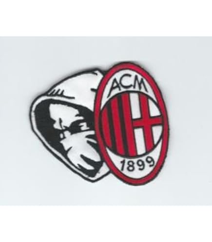 Centro Ricami Patch-Toppa Microricamata in HD/Jacquard (Alta Definizione) Bandiera Italia-Europa Termoadesiva, Micro Filo, Dimensioni : H. cm. 5,8 x L. cm.5,8 - Made in Italy