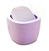 Moolecole Fashion Creative Detachable Purple Plastic Trash Bin Table Office Desk Mini Dustbin Trash Can