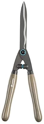Gardena Cisaille à Haies NatureCut - FSC 100% - Lames ondulées anti-adhérentes - coupe : 23 cm