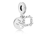 Pandora Damen-Bead Charms 925 Sterlingsilber 797553CZ