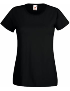 Fruit of the Loom Damen T-Shirt Valueweight T Lady-Fit