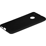 PhoneNatic Case für Huawei Nova Hülle Silikon schwarz matt Cover Nova Tasche + 2 Schutzfolien - 