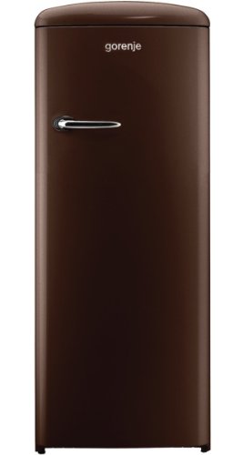 Gorenje RB60299OCH Khlschrank / A++ / 196 kWh/Jahr / Khlteil: 255 L / Gefrierteil: 26 L / dark chocolate / Umluft-Khlsystem mit Quick Cooling Funktion / Transchlag rechts / Eco Top Ten