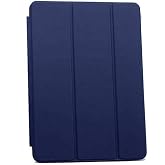 Apple iPad 9.7 2018 (6.Nesil) ile uyumlu Kılıf Lansman Leather Case Lacivert