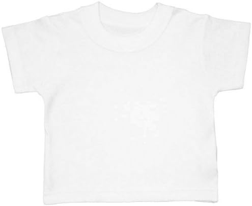 BabywearUK BABY T-SHIRT - White - 12-18 months - British Made