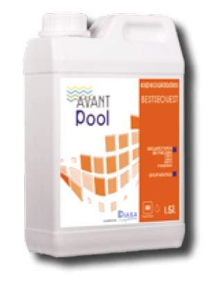 AVANT POOL Bestsequest: Potente secuestrante de Metales Pesados y anticalcáreo para Piscinas. Botella 1.5 Lt.