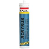 SOUDAL SİLİKONİZE MASTİK 500 GR ANT.GRİ (2 ADET)