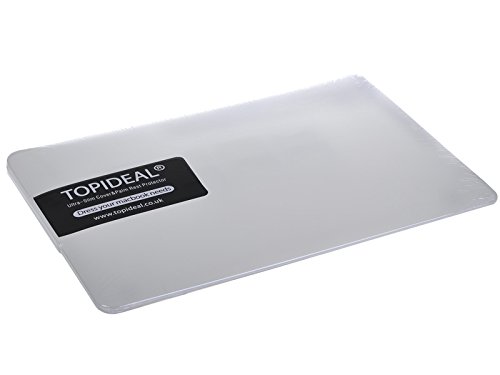 Generic Matt Tasche Case für Apple New macbook white 13 13.3 Zoll Model Schutzhülle Etui (ohne Apple Ausschnitt logo) Model A1342-Transparent - 6