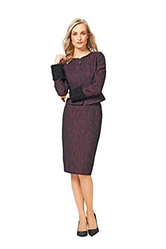Burda Damen Schnittmuster 6705 von Gemeinsam Dame weiß - 4