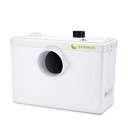 Preisvergleich Produktbild SANIMAX Hebeanlage 3 / 1 Schmutzwasser Fäkalien Kleinhebeanlage 600W