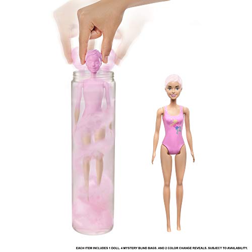 Barbie GMT48 Color Reveal Puppe mit Enthüllungseffekt mit 1 Überraschungspuppe und 7 weiteren Überraschungen, Spielzeug ab 3 Jahren - 3