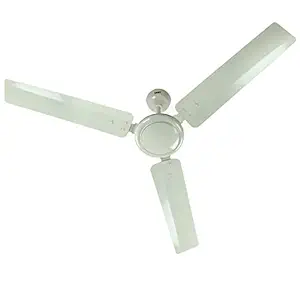 ONIX enthusing generations Eco Cool High Speed 3 Blade Ceiling Fan with 1200 Mm Sweep and 330 Rpm (Ivory)