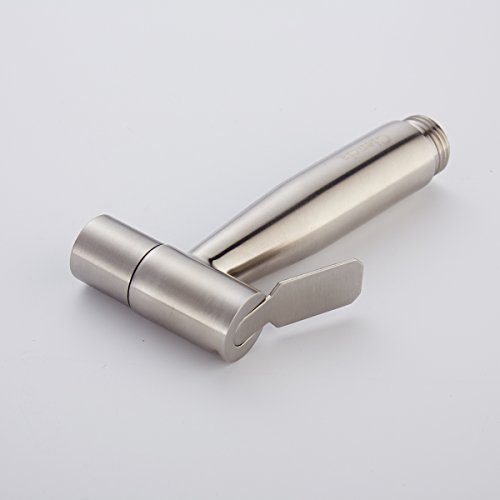 CIENCIA Bidet-Handbrause für Toilette Sprayer Premium Edelstahl Sprüher Shattaf Komplett Bidet Set für WC(WS024S) - 6