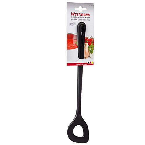 Westmark 28872270 Spitzlochlöffel Gentle aus PA, schwarz, 30,7 x 6,2 x 1,1 cm - 2