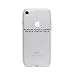 Produktbild licaso Apple iPhone 8 Handyhülle Smartphone Apple Case aus TPU mit Always Give A Damn Print Motiv Slim Design Transparent Cover Schutz Hülle Protector Soft Aufdruck Lustig Funny Druck