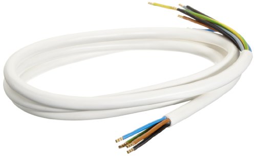 Bachmann 119.281 Herdanschlussleitung 5G2,5, 2,0 m, weiß