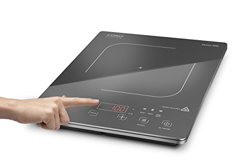 CASO Various 2000 mobiles Design Einzel-Induktionskochfeld, Induktionsplatte für schnelles, energiesparendes und sicherers kochen, Kochfeld mit 7 Direktfunktionen, 2000 Watt - 8