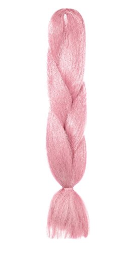 American Dream Dreadlocks and Creative Styling Kanekelon Regular Braid for Hair Extensions, Colour Pink