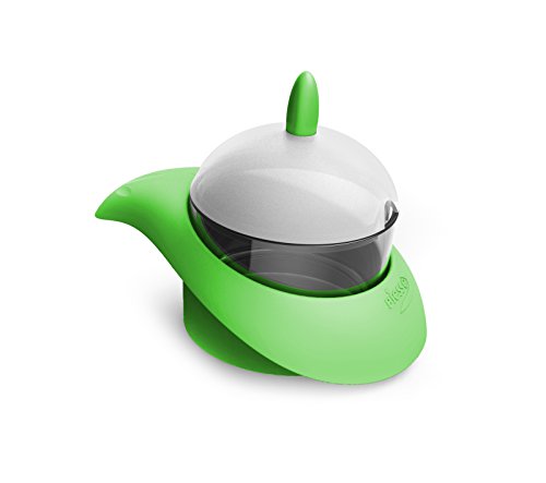 BIESSE CASA - P 640/55 Ciotola per Formaggio o Zucchero, con Contenitore in Vetro