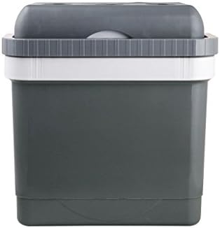 JIBO Portable Car Refrigerator Mini Fridge Car Home Dual-Use Hot And Cold Two User Camping Dormitory Refrigerator (25L),Gray