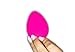 The Original Squeegie Blender | Make-up Silicone and Cosmetic Sponge in 1 Beauty Product | Soft, Sleek and Foundation-Smart | Hot Pink