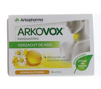 Preisvergleich Produktbild Arkovox Honig Zitrone Hals Pastillen-8 TB