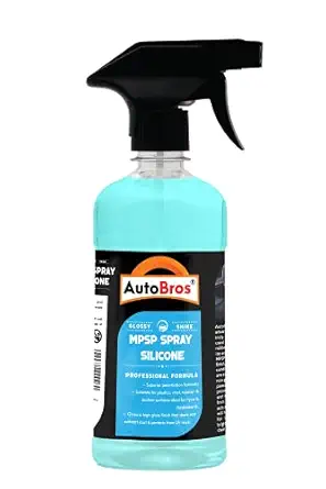 Auto Bros MPSP Spray Silicone Polish (1L Pack) | Ideal for Tyre, Dashboard, Leather, Plastic & Vinyl | High Gloss | Dry to Touch | Uniform Coating | Does not Attract Dust |