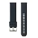Produktbild non-brand gazechimp Ersatz Uhrarmband Unisex Silicagel Uhrenarmband Weichgummi Armbanduhr Strap für Garmin Vivoactive Smartarmband - Schwarz