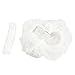 100 PCS Plastic Home Hotel Disposable Waterproof Thicken Transparent Bath Shower Spa Cap