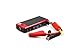 Produktbild thawk Super Slim Powerful Car Jump Starter 600 A Peak 16500 mAh für 12 V Benzin und Diesel Fahrzeuge Akku Booster Pack Smart Power Bank Ladegerät, LED-Taschenlampe für Laptop Handy Tablet, Switch Kabel, Note Book Stecker und mehr