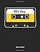 Produktbild 90's Rap Music Playlist: 90s Rap Mixtape Cassette - Music Playlist Notebook / Notepad / Journal Cassette Tape Design for Women, Men and Kids. Great Gift Idea for all Mixtape, 80s and 90s Music Lover.