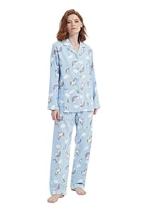 Amaxer Pijama de Dos Piezas